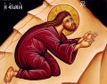 Prayer in Gesthemane - 20th c. St. Anthony's Monastery - (11T06)