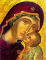Panagia of Tenderness (detail) - 16th c. Cretan - (12G04)