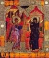 Annunciation - 14th c. Vatopaidi Monastery - (12D06)