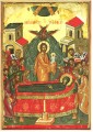 Dormition of the Theotokos - 16th c. Theophan the Cretan - (12E06)