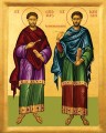 Ss. Cosmas & Damian the Unmercenaries - 20th c. - (1CD10)