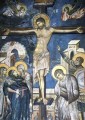 Crucifixion - 13th c. Vaotpaidi, Athos - (11H12)