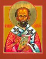 St. Nicholas of Myra - 20th c. Tikhomirov - (1NI14)