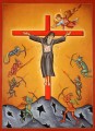 The Crucified Monk - 20th c. - (11J10)