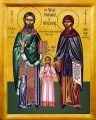 St. Raphael, Nicholas & Irene - 20th c. St. Anthony's Monastery - (1RN10)