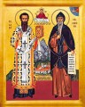 Ss. Sava and Symeon of Serbia (Builders of Hilandar Monastery) - (1SS10)