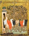 Forty Holy Martyrs - 17th c. Dionysiou Monastery - (1FO10)