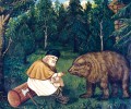 St. Seraphim of Sarov with Bear - (1SE15)