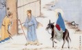 Journey to Jerusalem - Chinese Silk Painting - (CPJ10)
