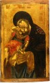 Theotokos "Full of Grace" - 13th Cent. Xenophontos Monastery, Mt. Athos - (12M11)