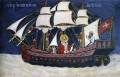 St. Nicholas - Protector of those at Sea - 17th c. - (1NI16)