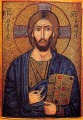 Pantocrator (mosaic) - 12th c. Mt. Sinai - (11S17)
