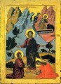 Greeting Myrrh-Bearers - 17th c. Dionysiou Monastery - (11L15)