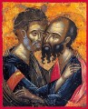 Apostles Peter & Paul - 17th c. Cretan - (1PP14)