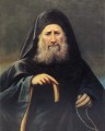Righteous Joseph the Hesychast - Painting 20th c. - (GJH10)