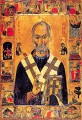 St. Nicholas of Myra - 13th c. Mt. Sinai - (1NI13)