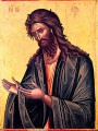 St. John the Baptist (from Deisis) - 16th c. Dionysiou Monastery - (1JB12)
