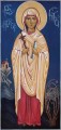 St. Nino (Nina) of Georgia - 20th c. Georgian - (1NI07)