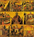 St. Theodosios the New - 17th c. Cretan - (1TH35)