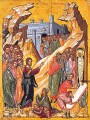 Raising of Lazarus - 17th c. Dionysiou Monastery - (11E60)