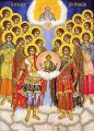 Synaxis of the Archangels - 20th c. St. Anthony's Monastery - (1AN26)