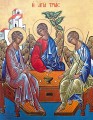 Hospitality of Abraham (Holy Trinity) - 20th c. St. Anthony's Monastery - (11O33)